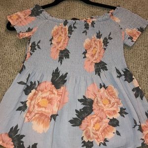 Floral dressy top